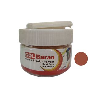 پودر دکلره گلباران مدل 01 وزن 50 گرم  رنگ مسی